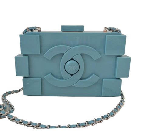 chanel lego purse